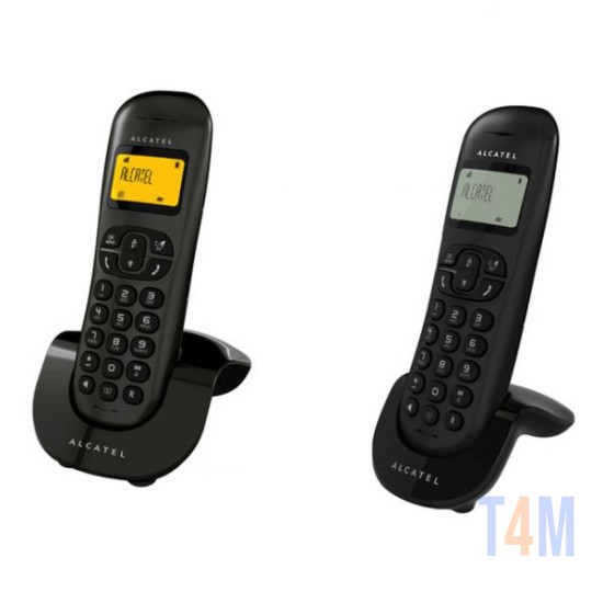TELEFONE S/FIOS ALCATEL C250 DUO PRETO